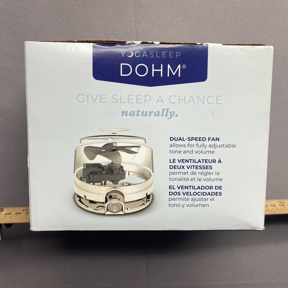 Yogasleep Dohm Classic White Noise Machine Sound Therapy Fan-Based Sleep Aid - Picture 2 of 4
